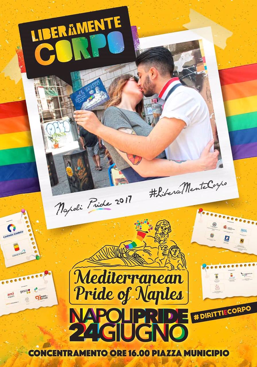 Partita la Campagna Ufficiale di Comunicazione del Napoli Pride 2017