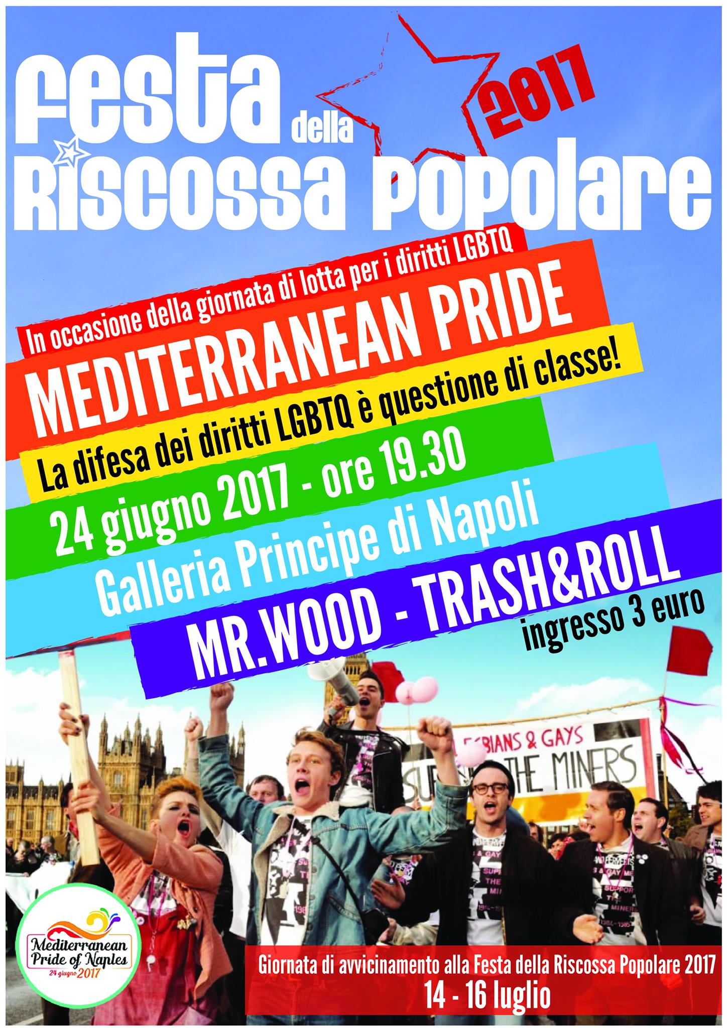 24 Giugno – AperiTrash – Mediterranean Pride in Galleria Principe