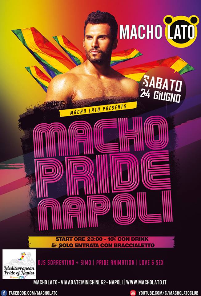 24 Giugno – Macho Pride Napoli