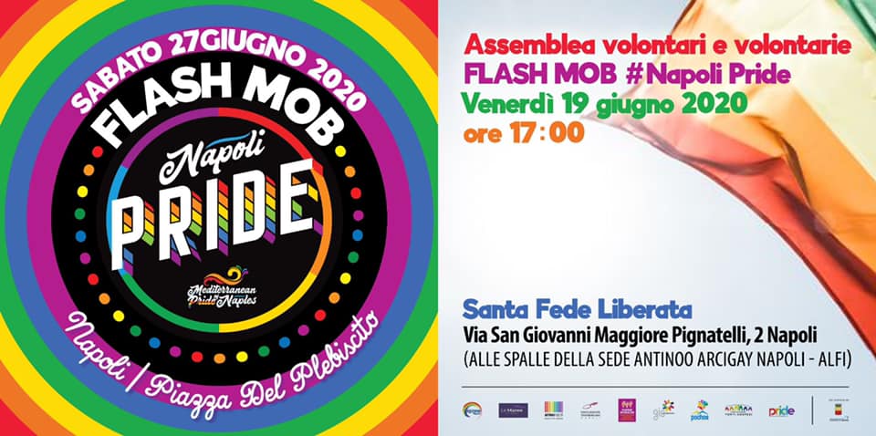 Assemblea Volontar* Flash Mob Napoli Pride