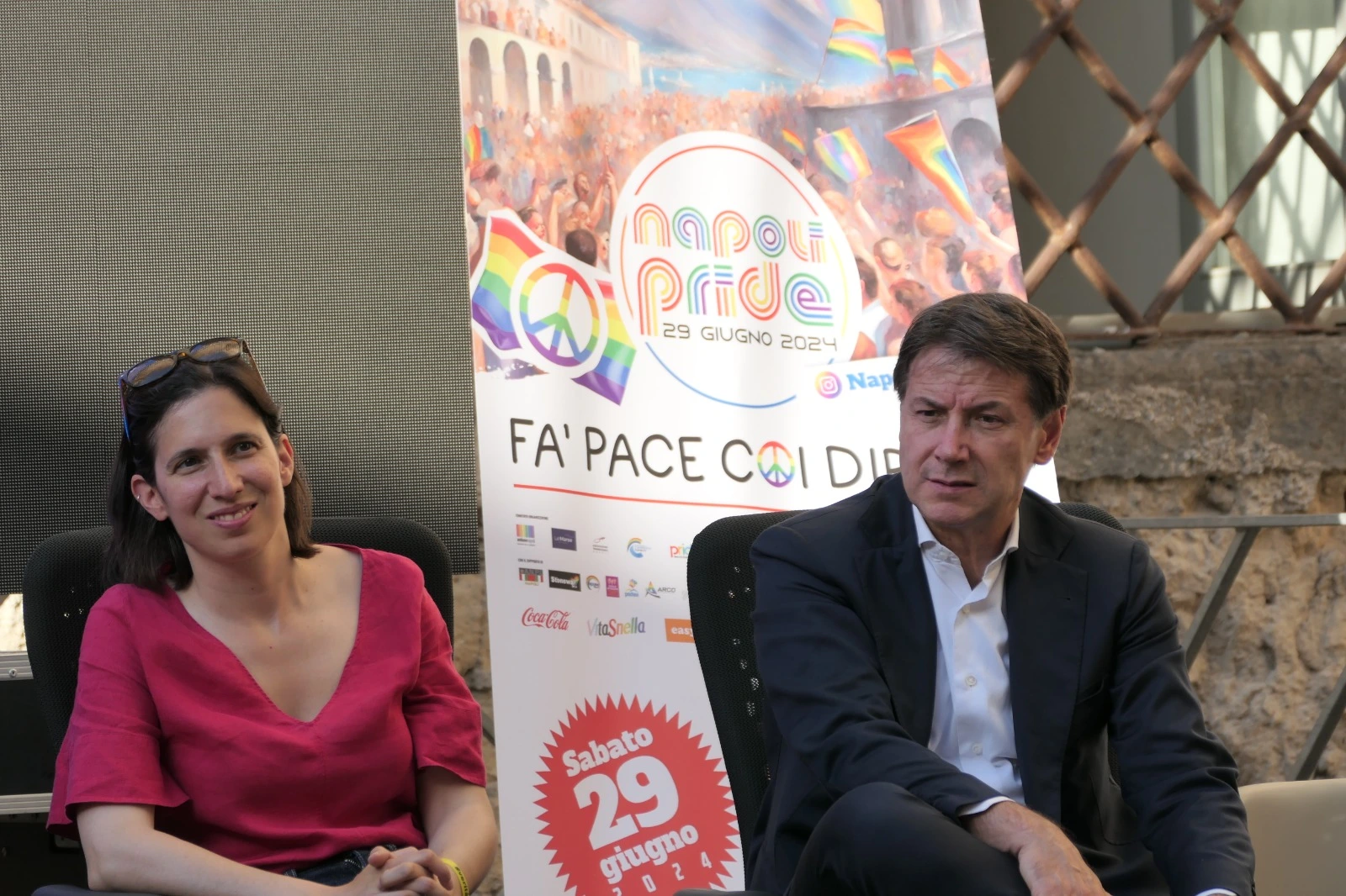 Napoli Pride 2024: Schlein e Conte al Pride Park per un fronte popolare e progressista