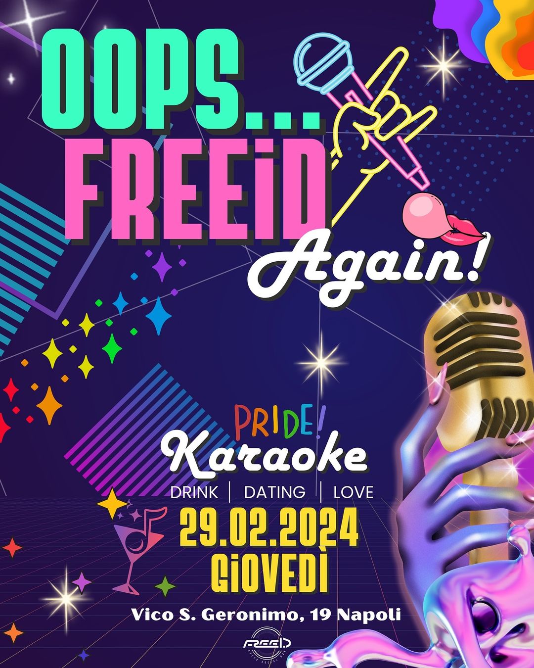 FreeID, 29 febbraio, Karaoke PRIDE