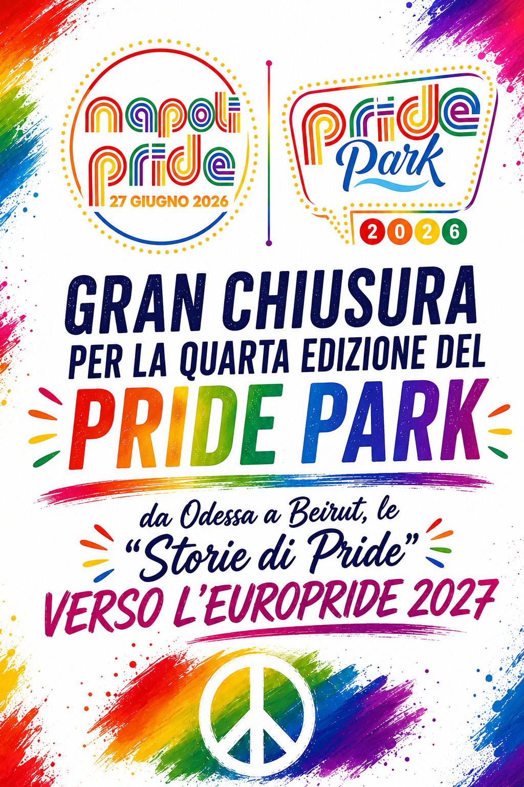 Gran chiusura per la Quarta Edizione del Pride Park: da Odessa a Beirut, le “Storie di Pride” verso l’EuroPride 2027