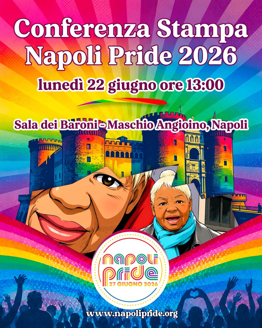 Conferenza Stampa di presentazione del Napoli Pride 2026